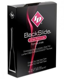 I-D Backslide Anal Lubricant .27 Fl Oz Tube - Box of 4